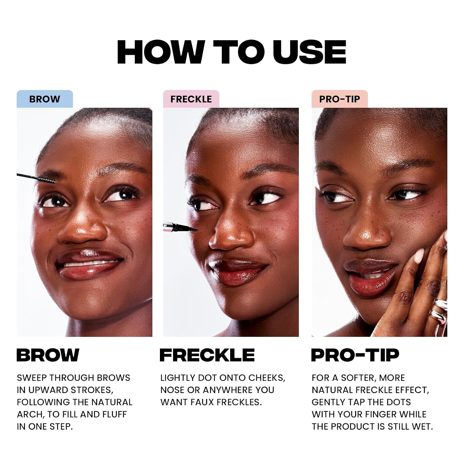 image:imageSacheu Brow amp Freckle STAYN 2in1 Brow Gel amp Freckle Pen Blonde RoastCafe Mocha