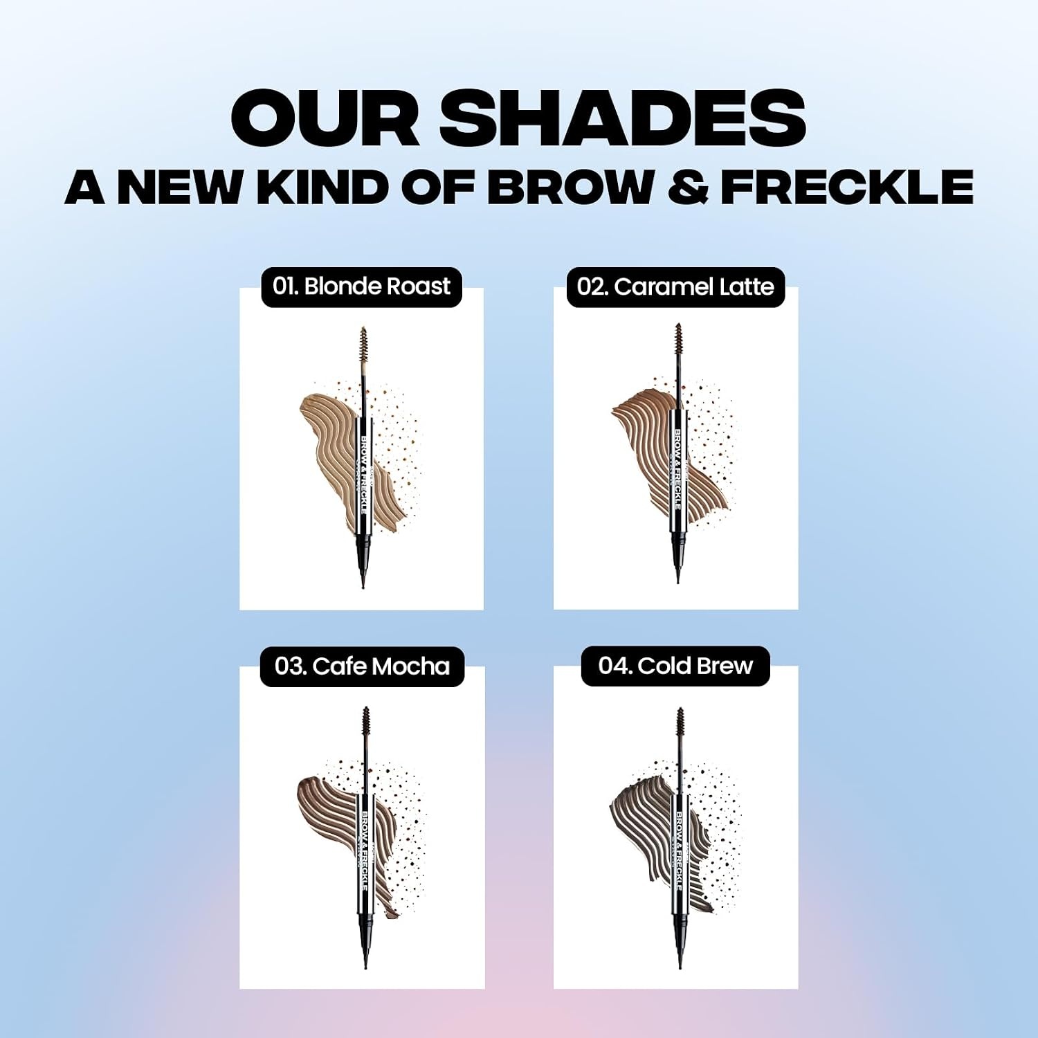 image:imageSacheu Brow amp Freckle STAYN 2in1 Brow Gel amp Freckle Pen Blonde RoastCafe Mocha