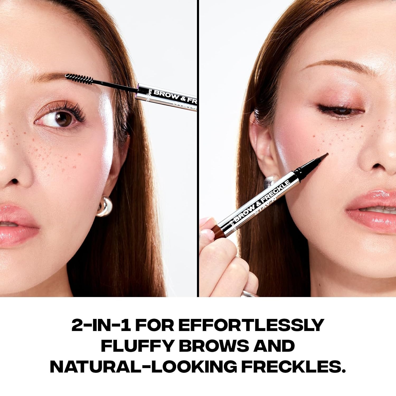 image:imageSacheu Brow amp Freckle STAYN 2in1 Brow Gel amp Freckle Pen Blonde RoastCaramel Latte