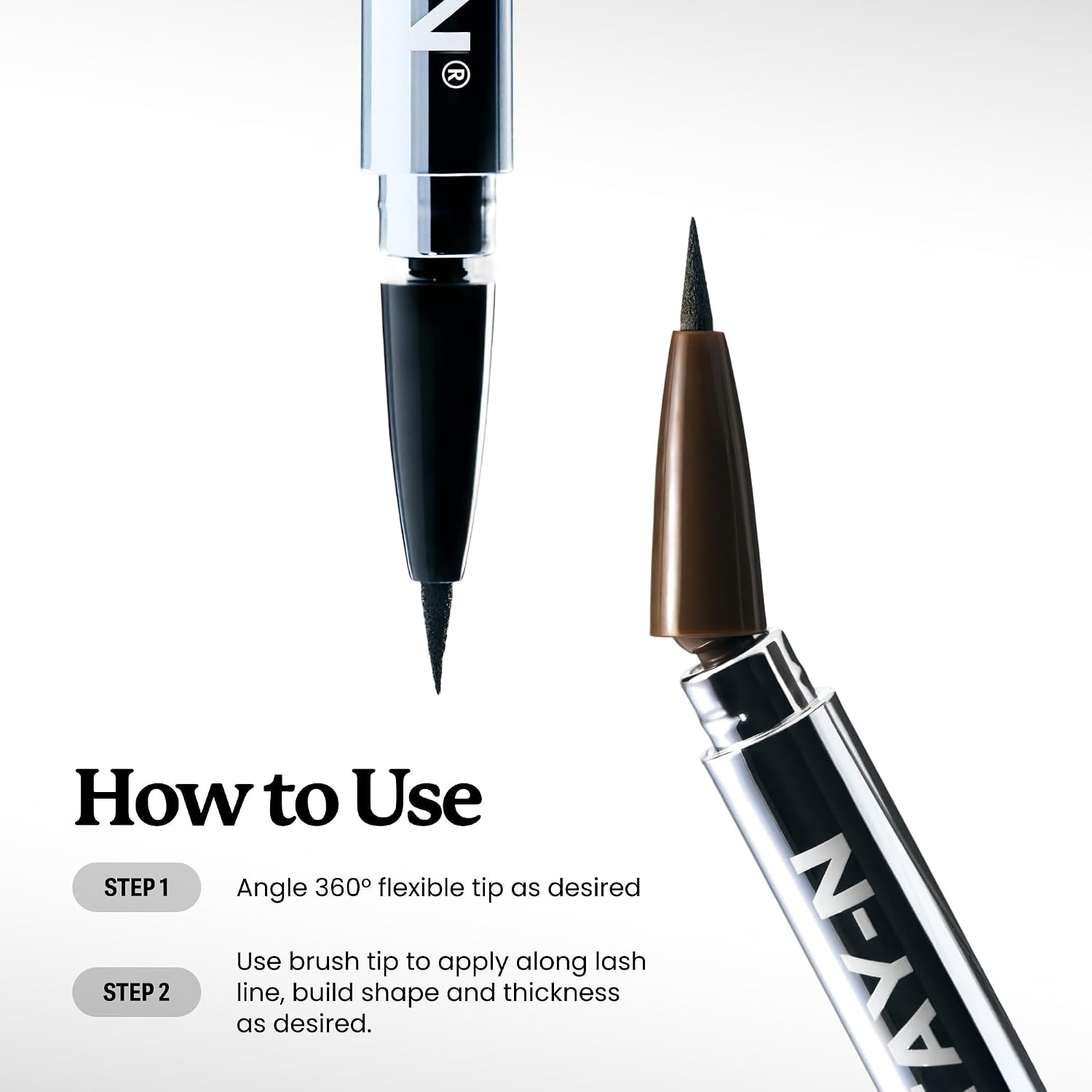 image:imageSacheu Liquid Eyeliner STAYN Longwear SmudgeProof Eyem Sharp BlackEyem Crisp