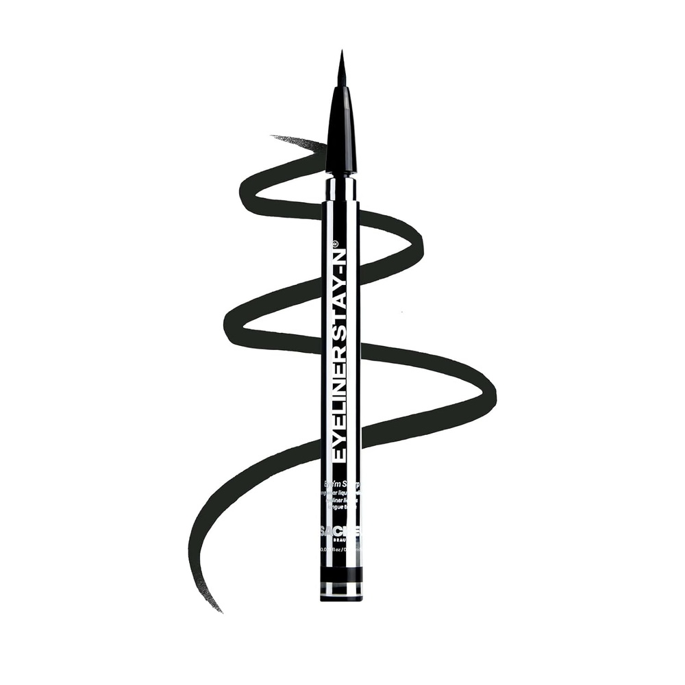 image:imageSacheu Liquid Eyeliner STAYN Longwear SmudgeProof Eyem Sharp BlackEyem Sharp