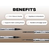 Sacheu Brow & Freckle STAY-N, 2-in-1 Brow Gel & Freckle Pen, Blonde Roast(Blonde Roast)