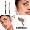 Sacheu Brow & Freckle STAY-N, 2-in-1 Brow Gel & Freckle Pen, Blonde Roast(Cafe Mocha)